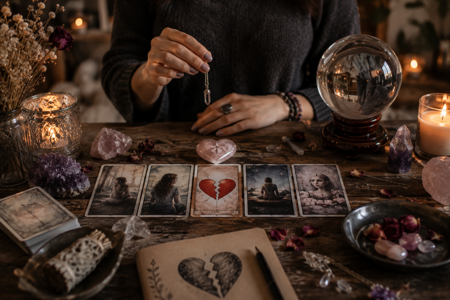 Psychic Readings After a Breakup: What Comes Through Most Often